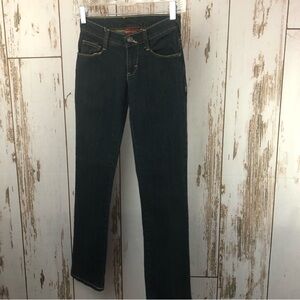 Tyte Jeans, Size 1.  Straight Leg, Dark Wash. In excellent condition!